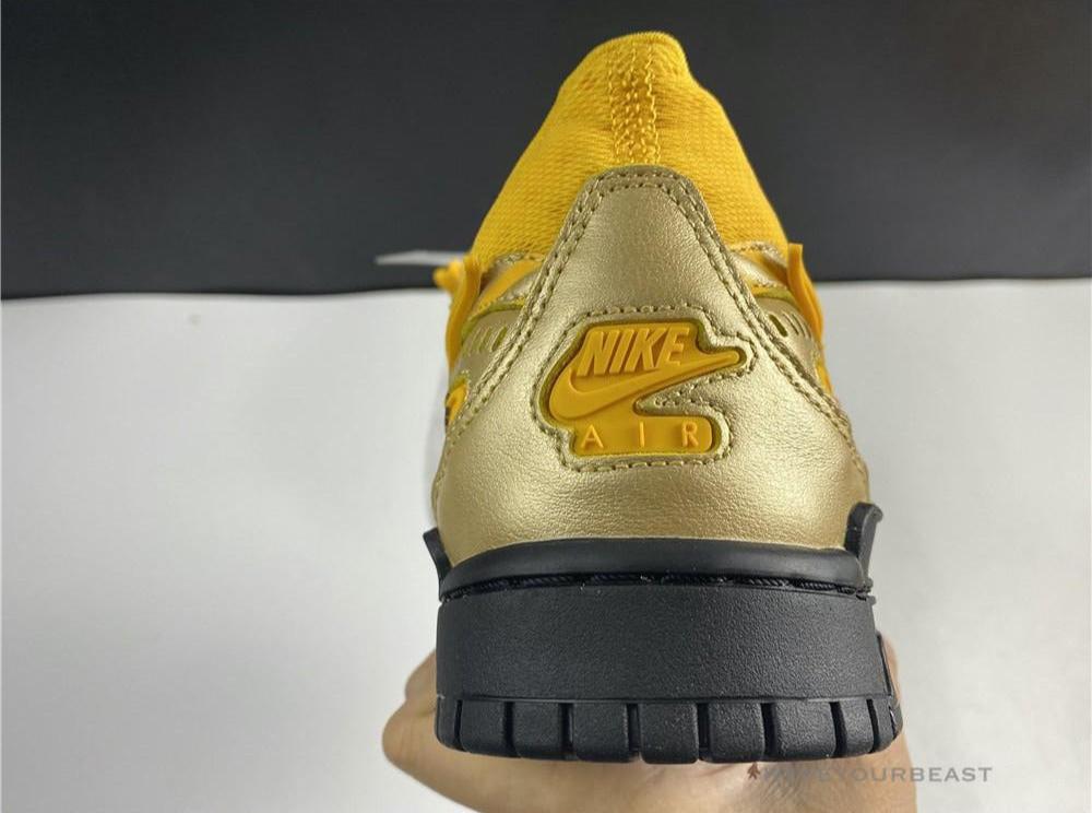 Nike AIr Rubber Dunk Off White 'University Gold'