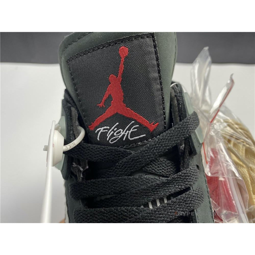 Off White X Air Jordan 4 'Bred'