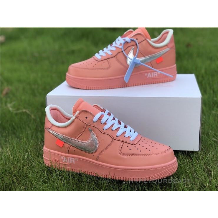 Off White X Nike Air Force 1 Low "Salmon"