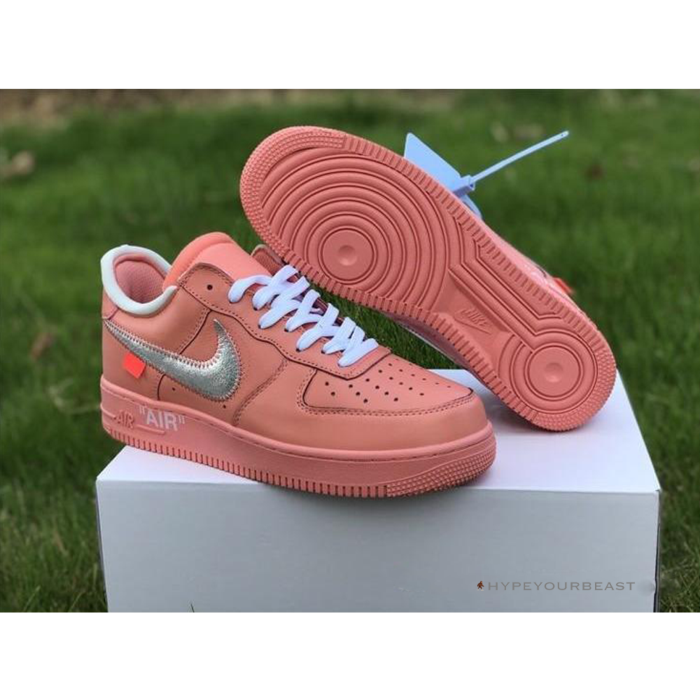 Off White X Nike Air Force 1 Low "Salmon"