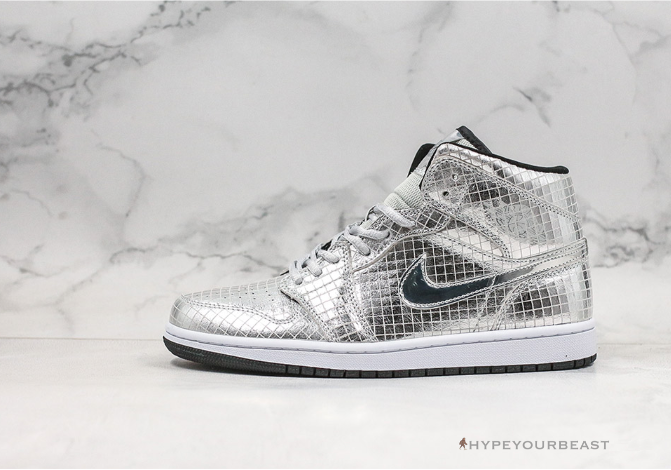 Air Jordan 1 Retro Mid 'Disco ball'