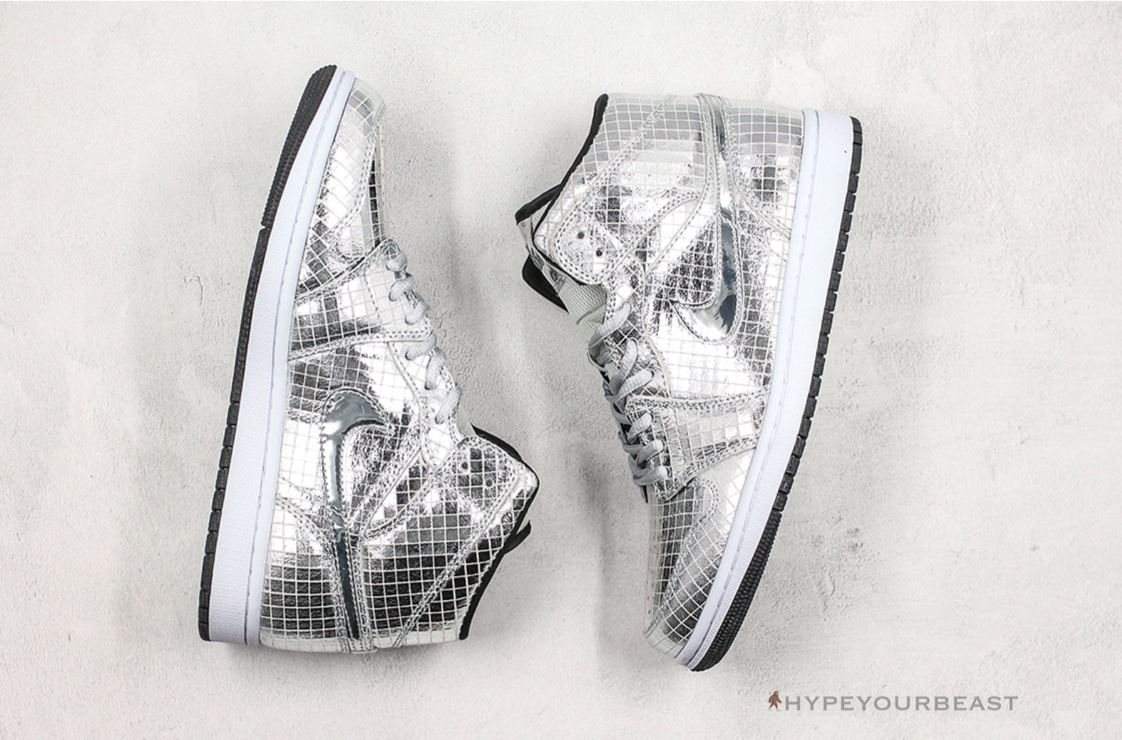 Air Jordan 1 Retro Mid 'Disco ball'