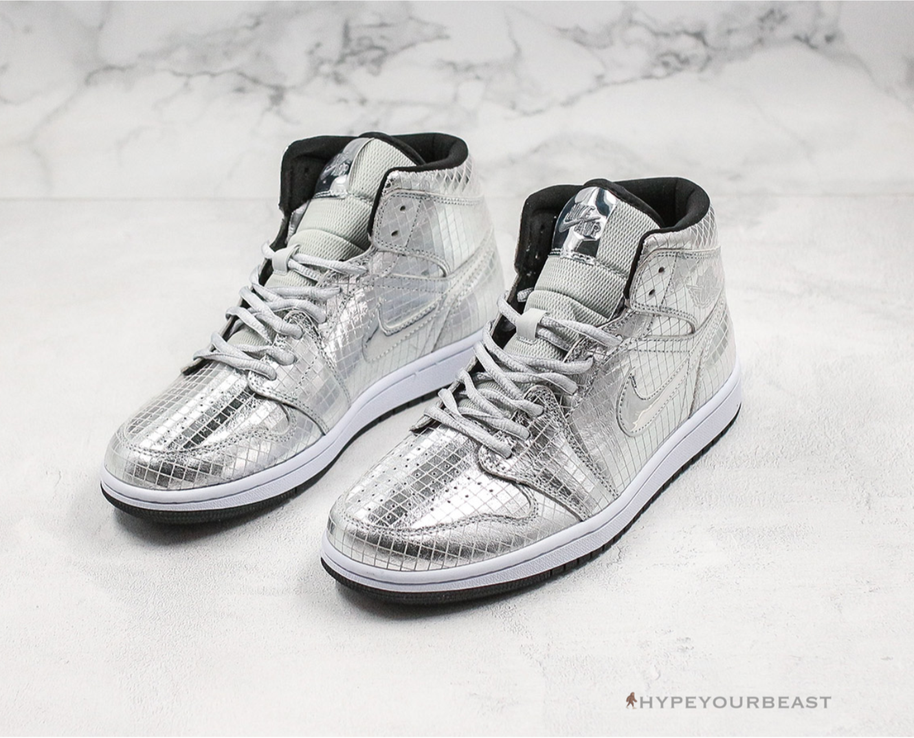 Air Jordan 1 Retro Mid 'Disco ball'