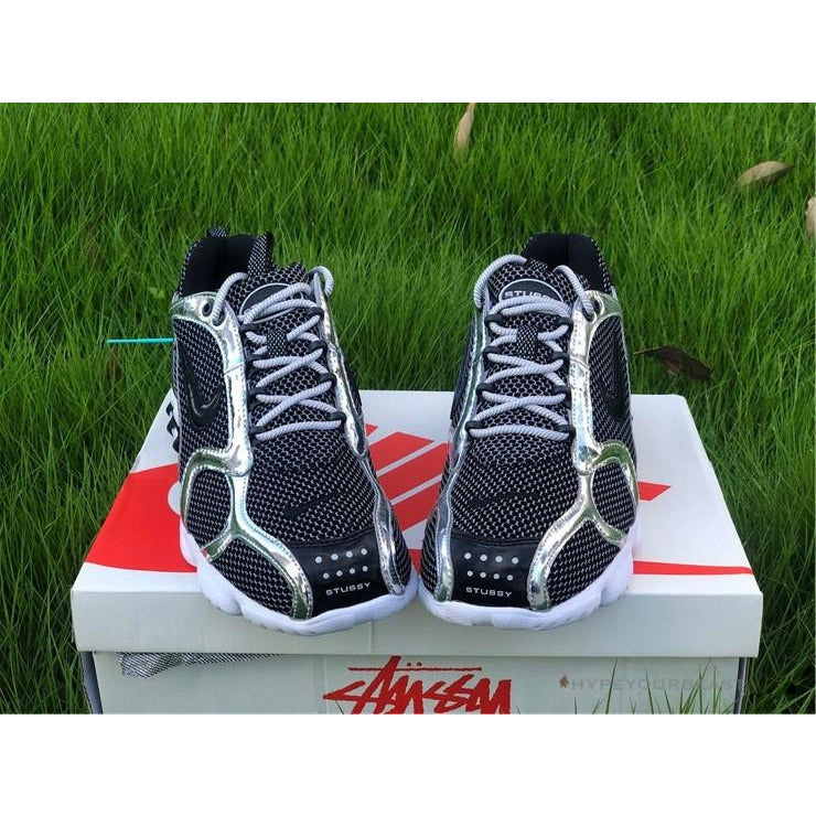 Stussy X Nike Air Zoom Spiridon Cage 2 Grey