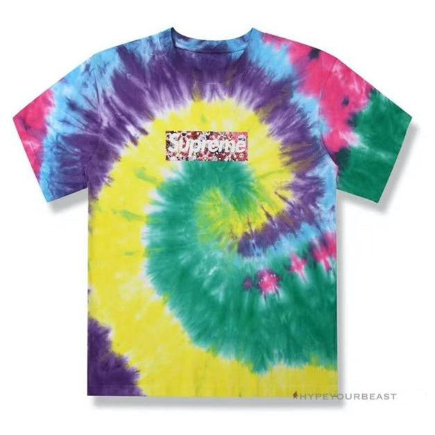 Supreme Box Logo Tee Shirt Tie-Dye