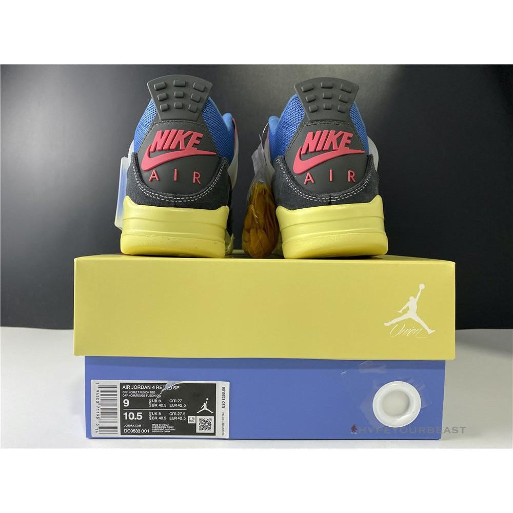 Union X Air Jordan 4 'Off Noir'