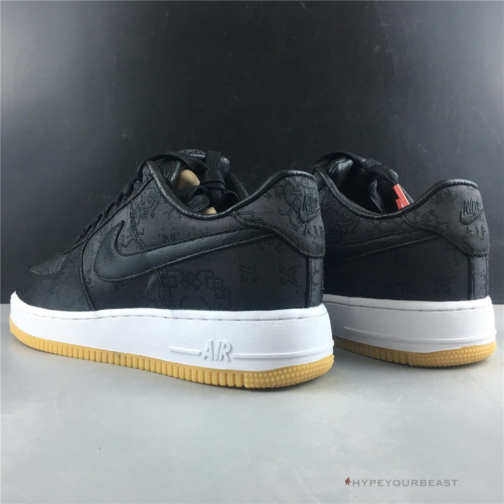 Nike Air Force 1 X Clot "Black Silk"