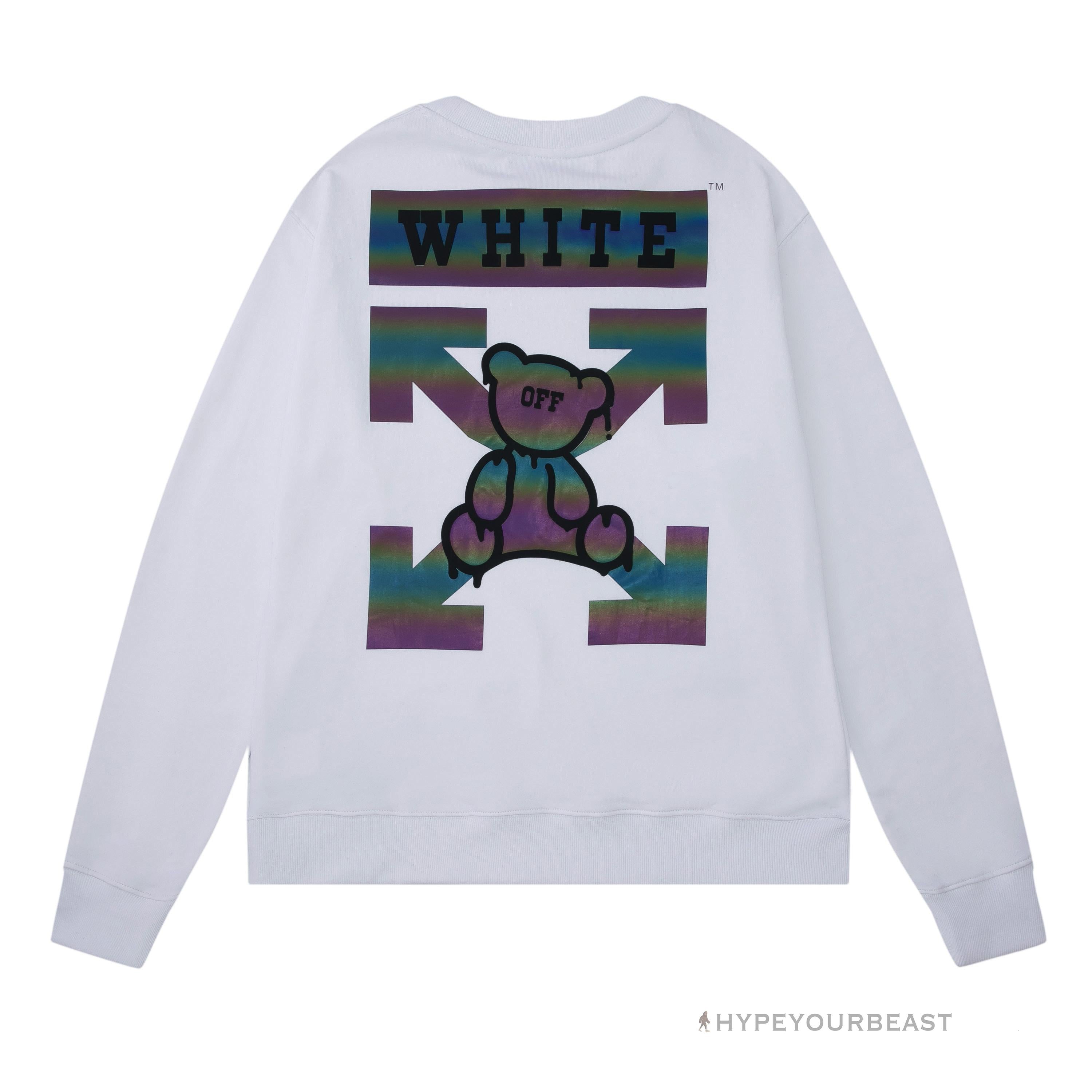 Off White Shirt Bear - White
