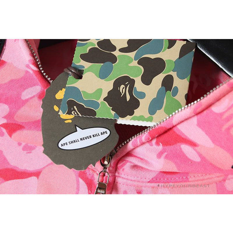 Bape Hoodie Pink