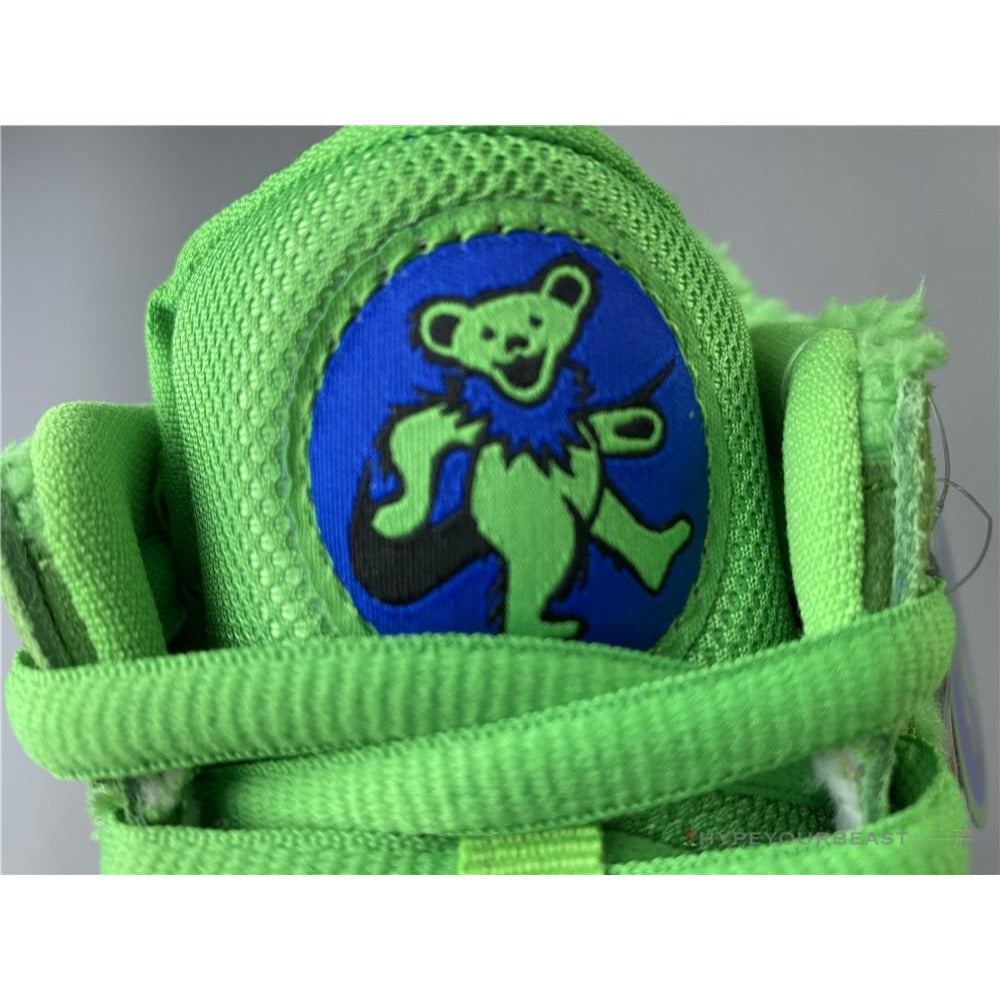 Nike SB Dunk Low X Grateful Dead Green Bear