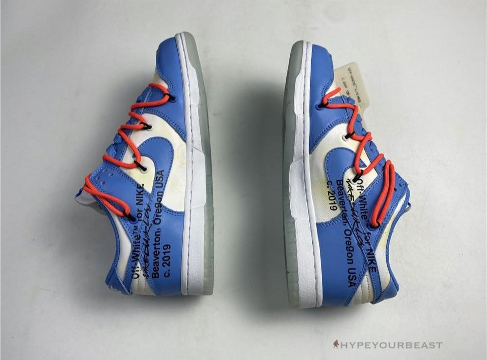 Futura X Off-White X Nike Dunk Low Blue