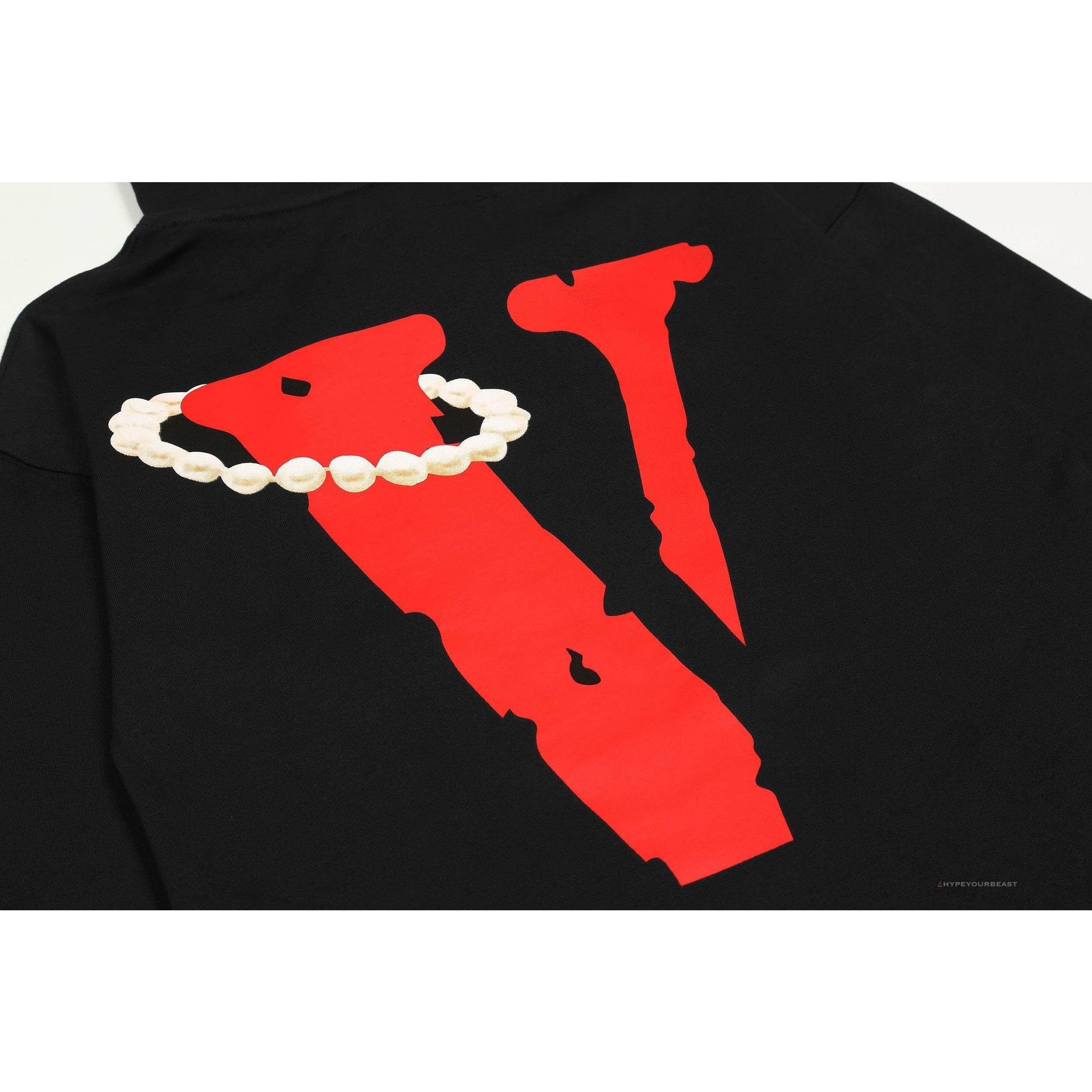 Vlone Hoodie Black Vampire