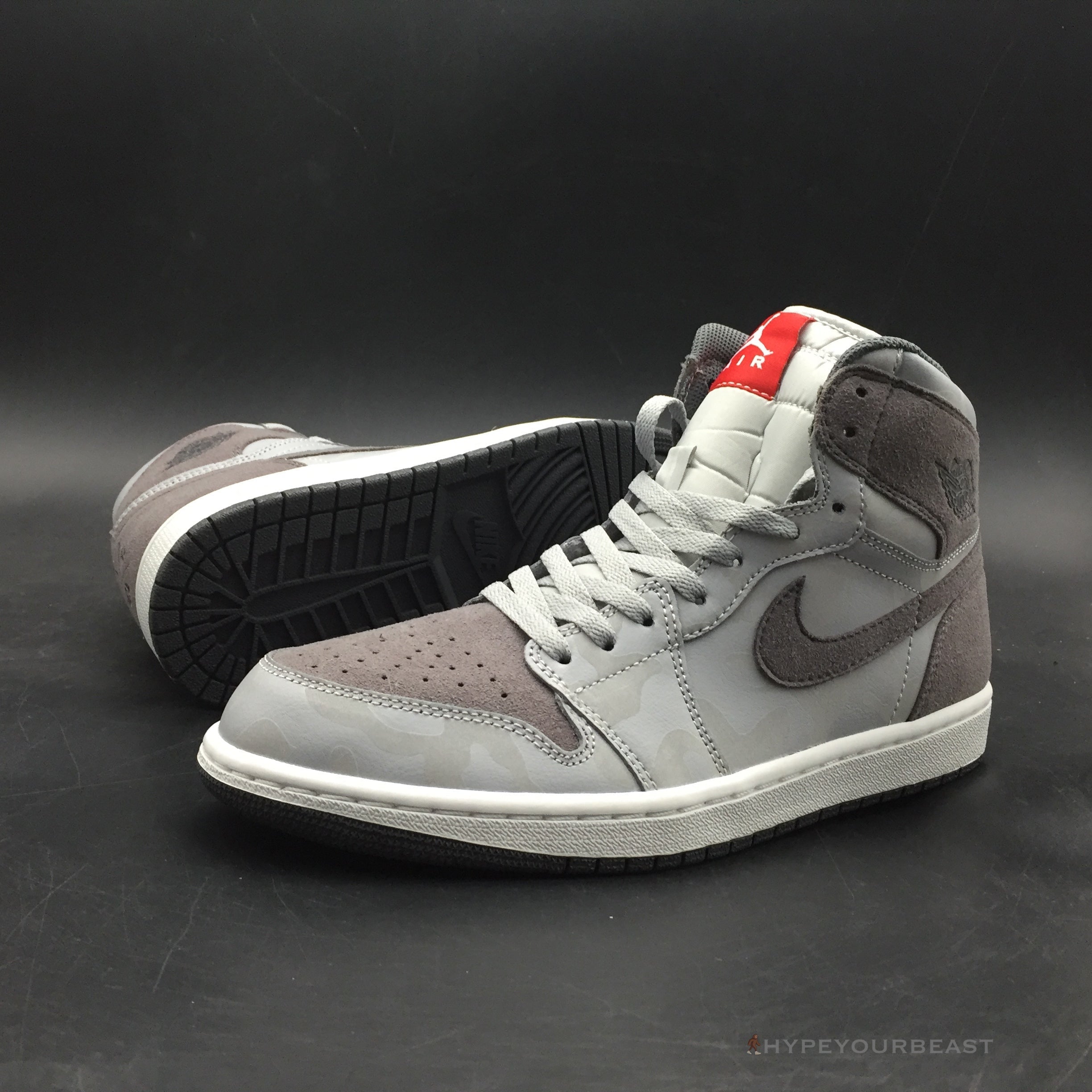 Air Jordan 1 Retro High Premium 'Grey Camo'