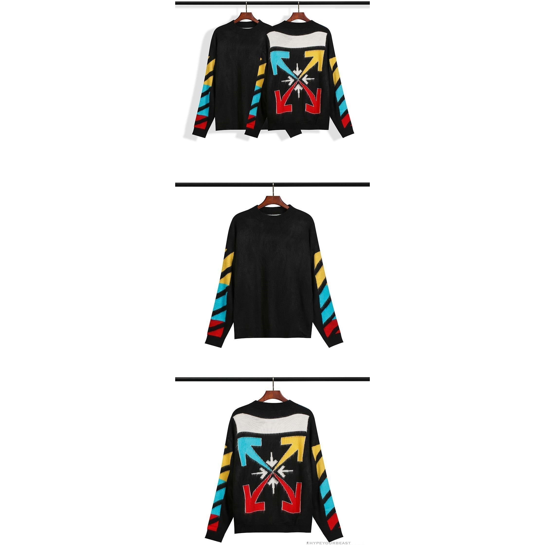 Off White Sweater Black
