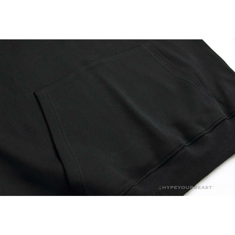 Off White Hoodie Black RED