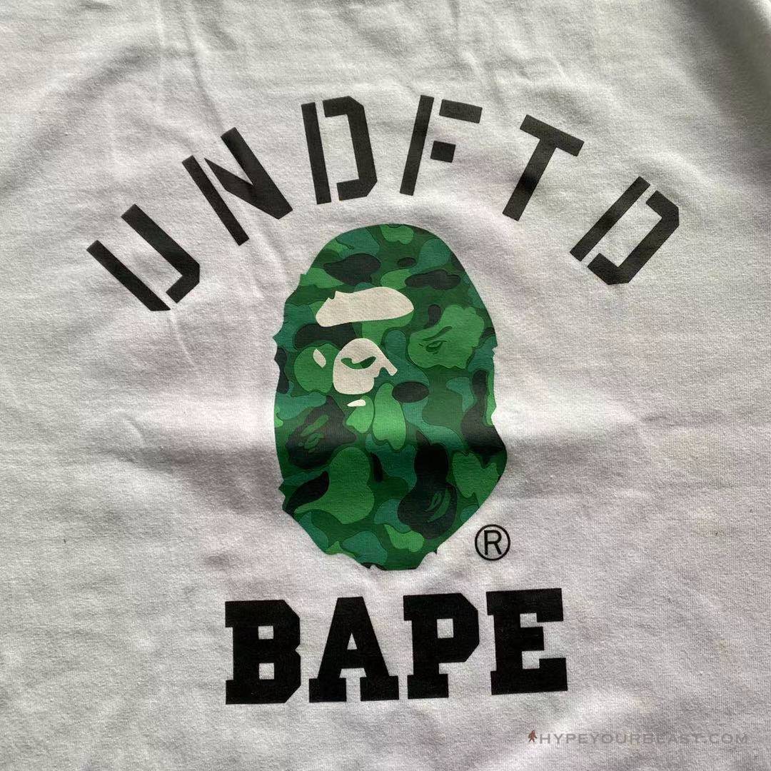 UNDFTD X Bape Tee Shirt White