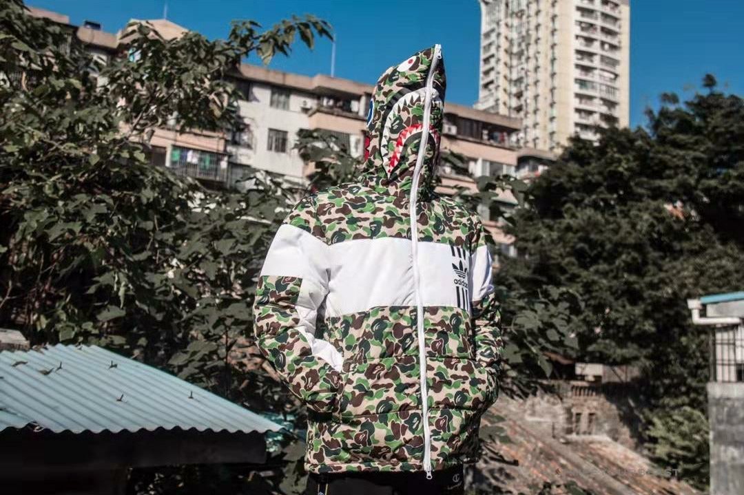 Adidas X Bape Camo Jacket