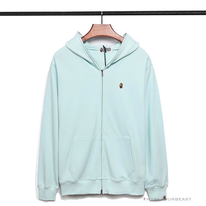 BAPE Classic Ape Head Hoodie 'CYAN'