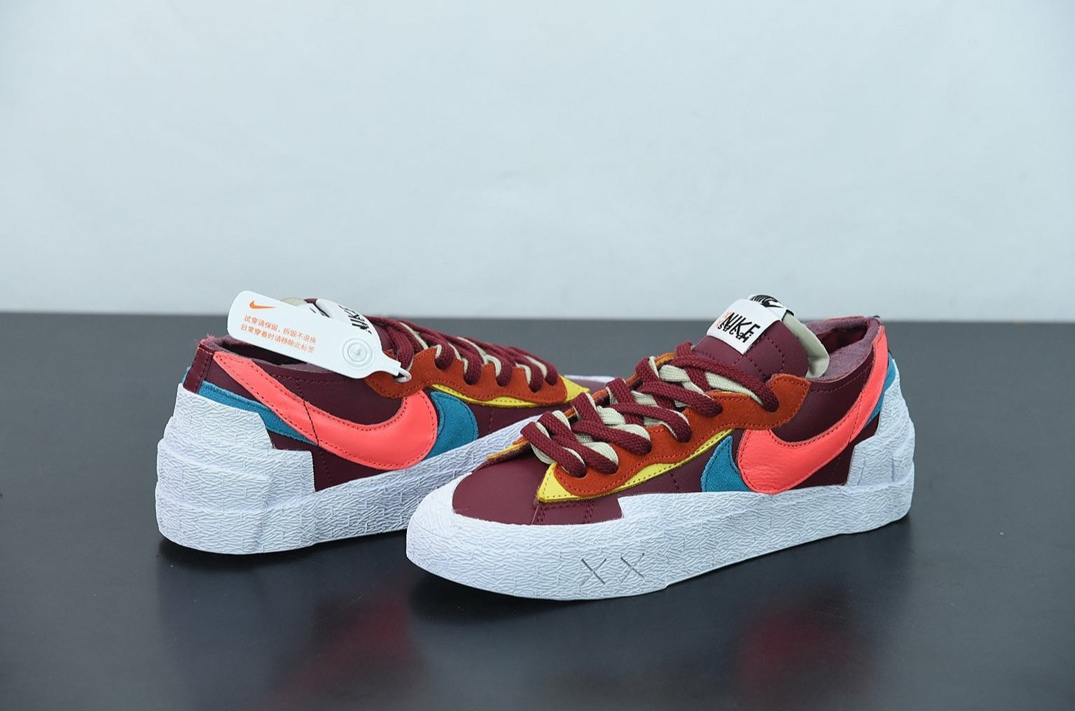 Nike Blazer Low Sacai KAWS Red