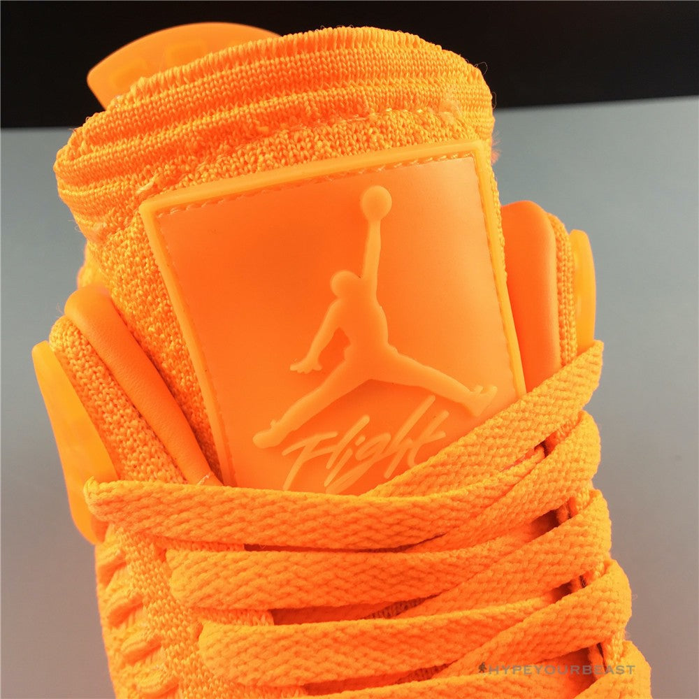 Air Jordan 4 Retro Flyknit Orange