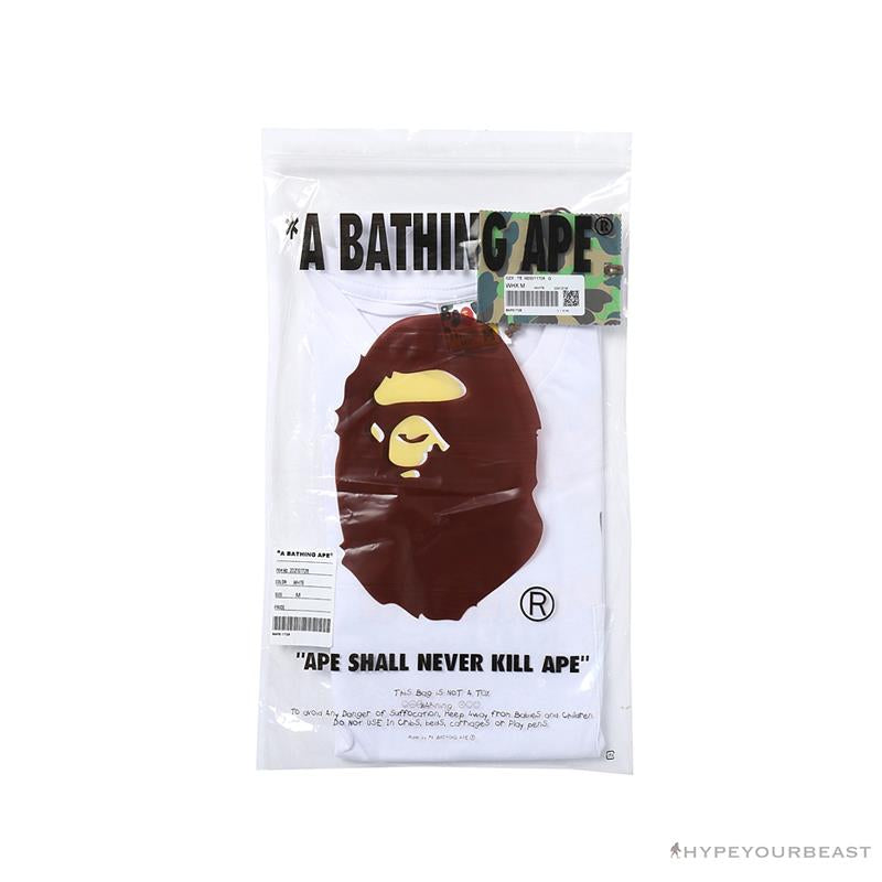 BAPE Baby Milo Pocket Pikachu Tee Shirt 'WHITE'