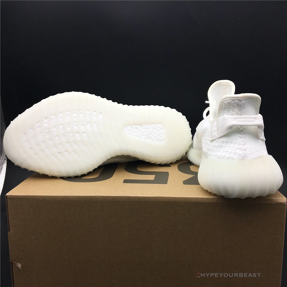 Adidas Yeezy Boost 350 V2 White / White Translucent Stripe