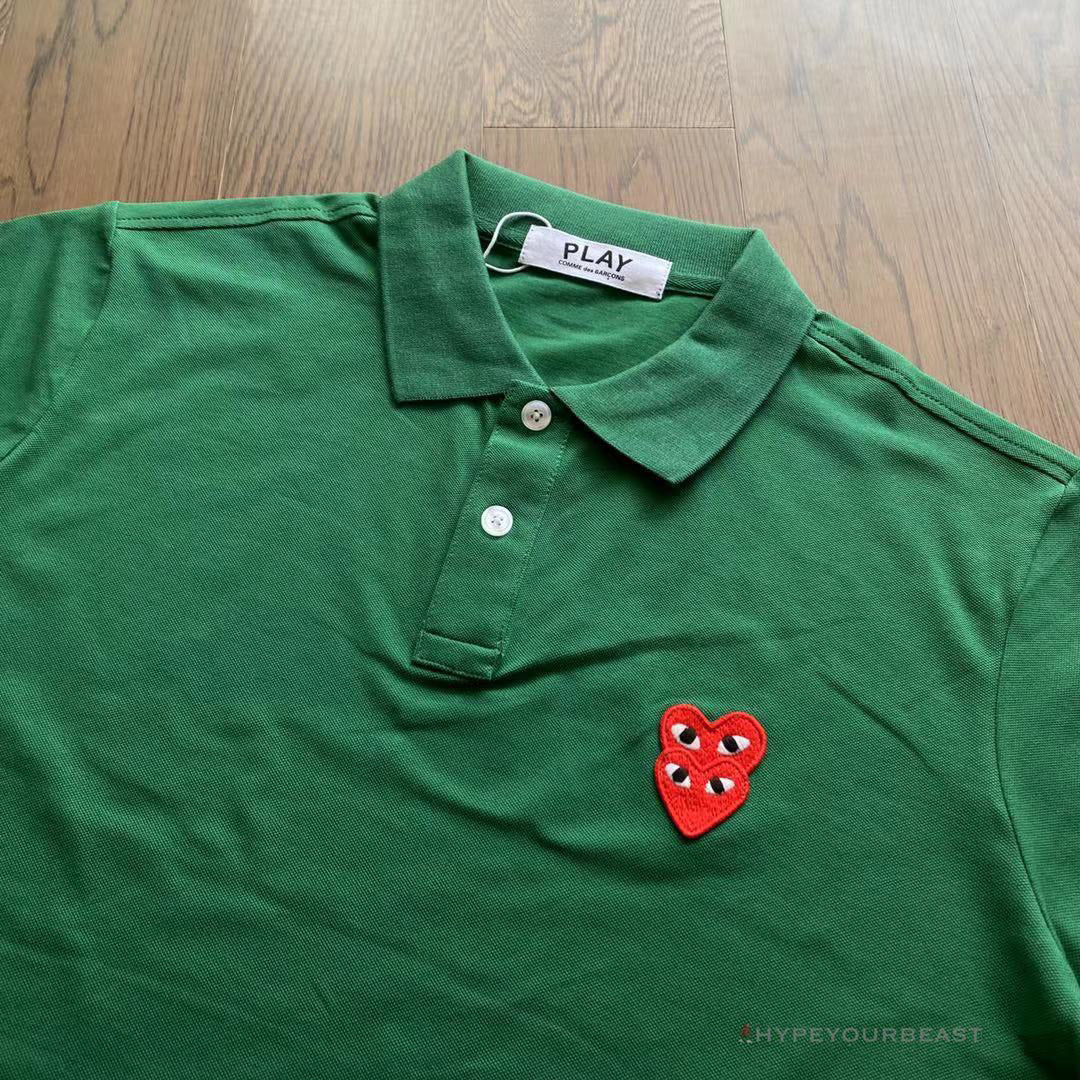 CDG Polo Shirt Green