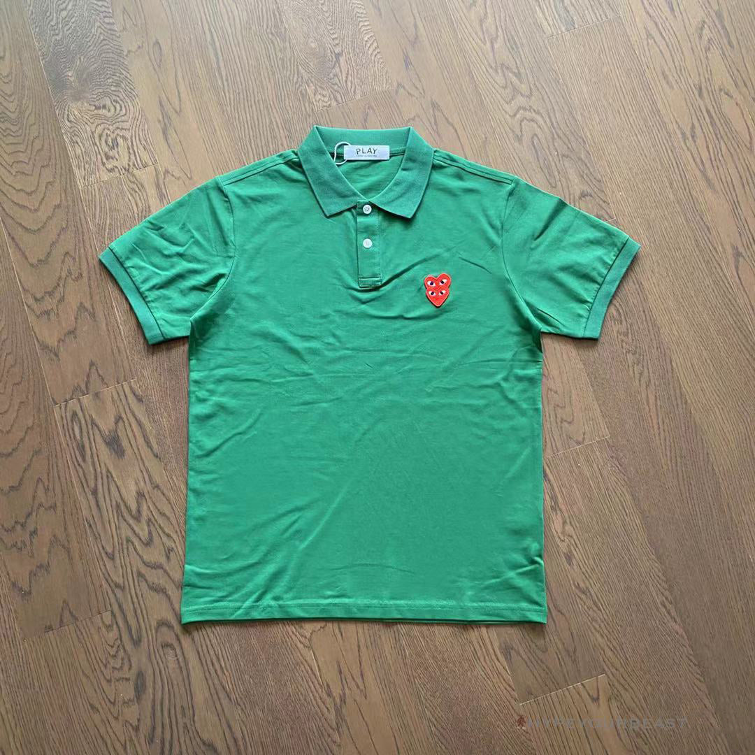 CDG Polo Shirt Green