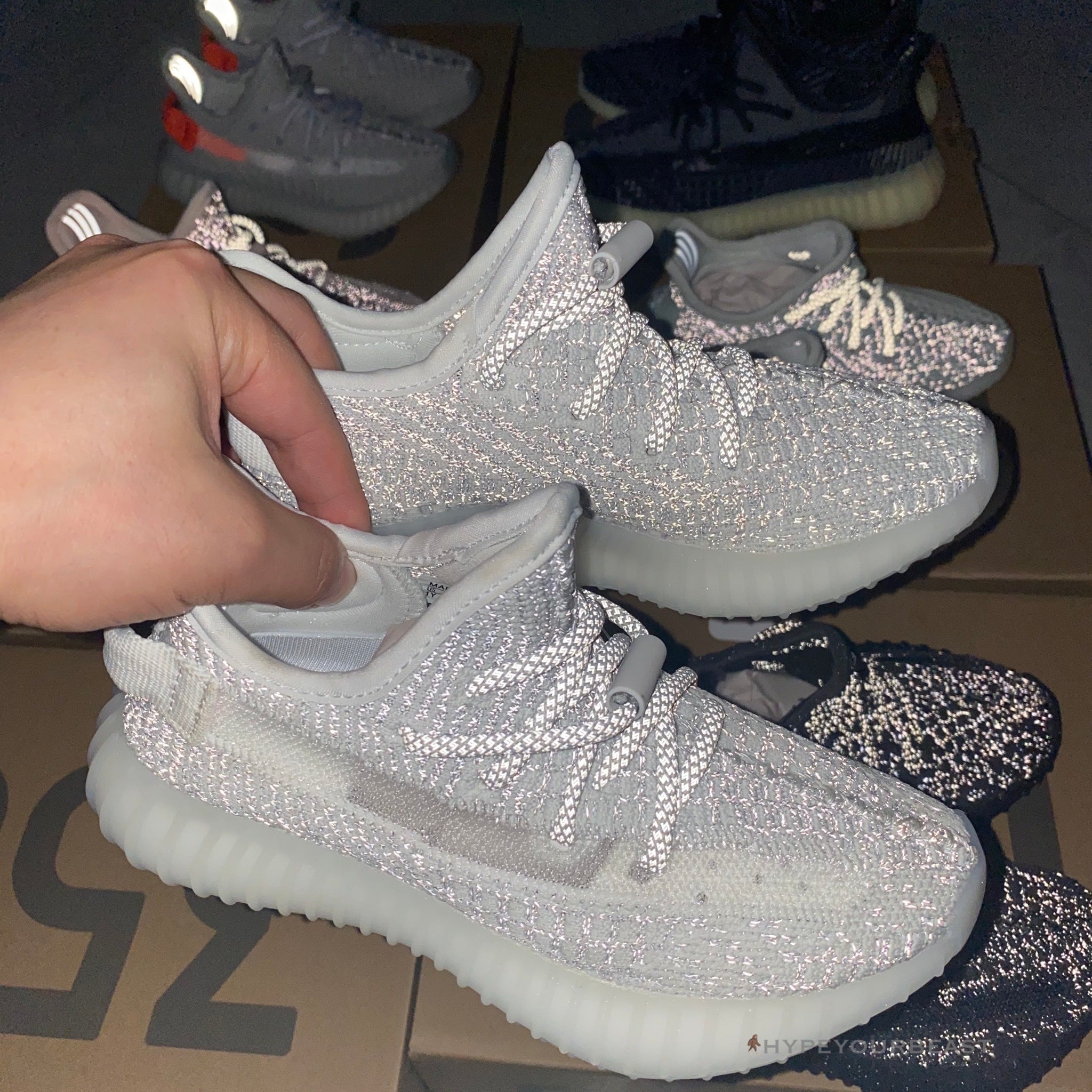 Adidas Yeezy Boost 350 V2 White Static (Infant)