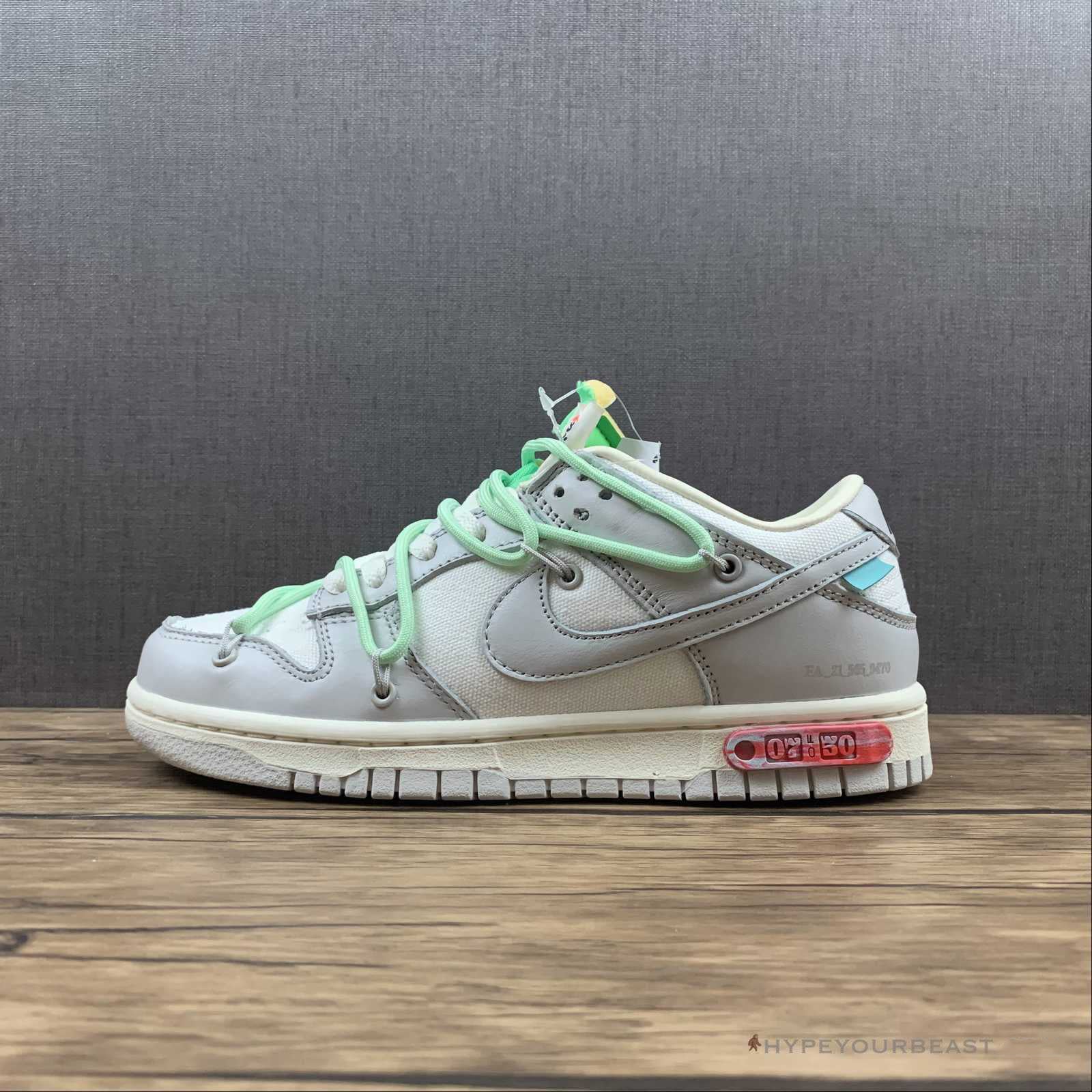 Off White X Nike Dunk Low 'Dear Summer - The 07/50'