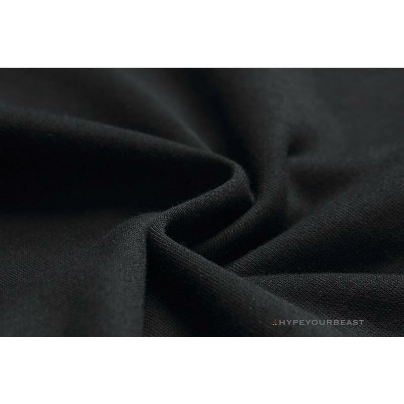 Off White Hoodie Black BLUE