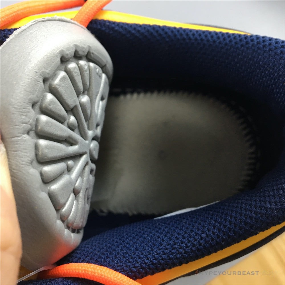 Nike Off-White X Dunk Low 'University Gold'