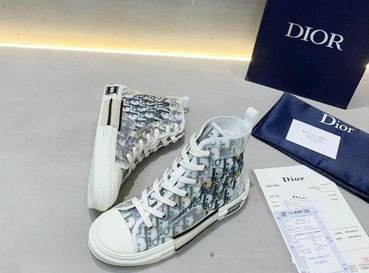 Dior High Top B23 Oblique