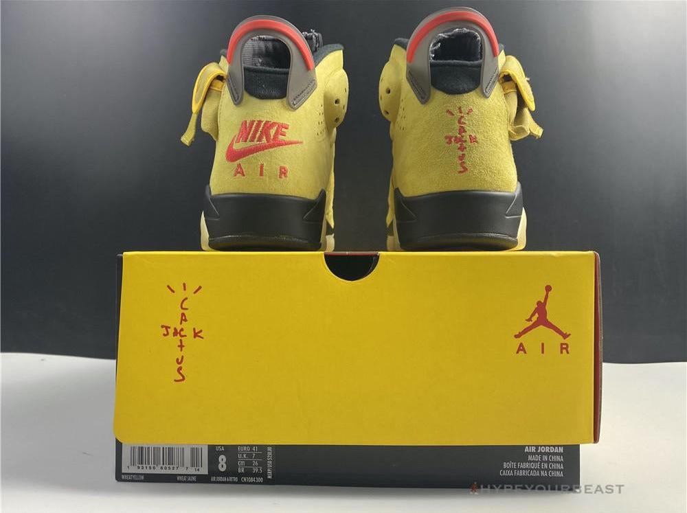 Air Jordan 6 Retro Travis Scott Yellow