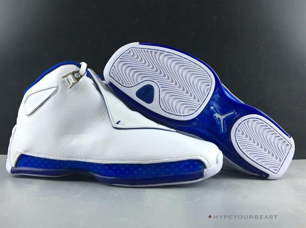 Air Jordan 18 Retro 'White Sport Royal'