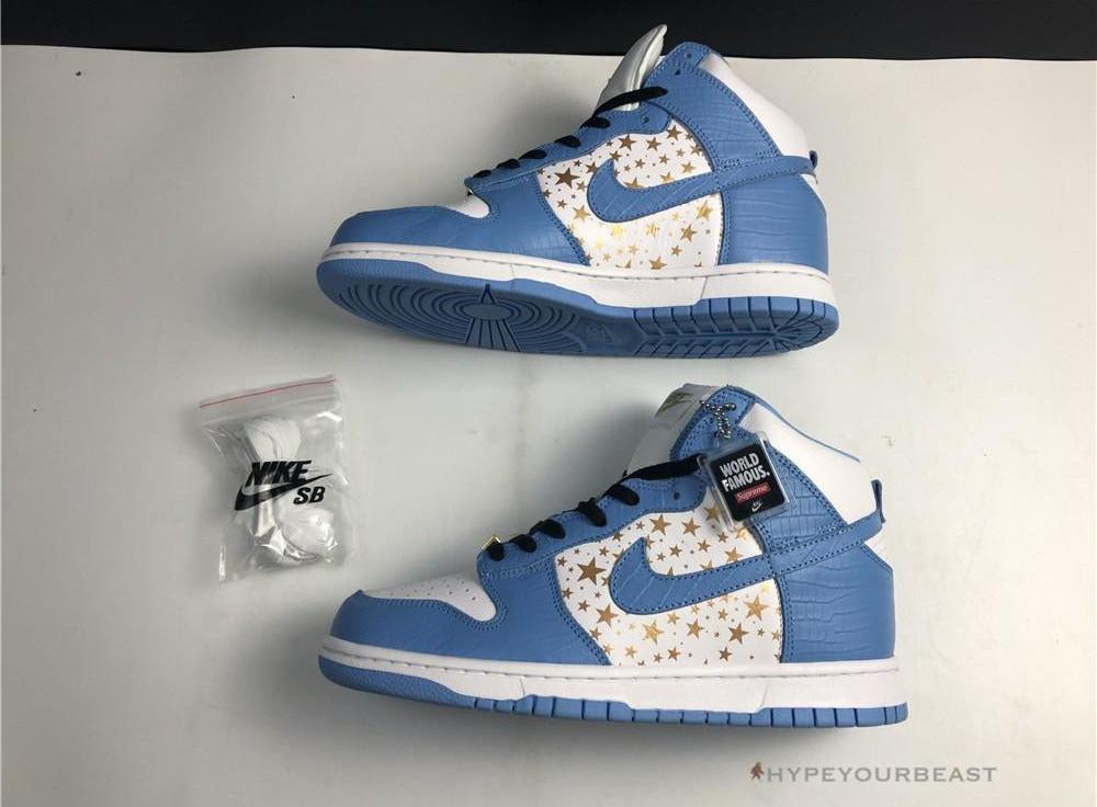 Nike Dunk High Pro SB Supreme Blue Stars