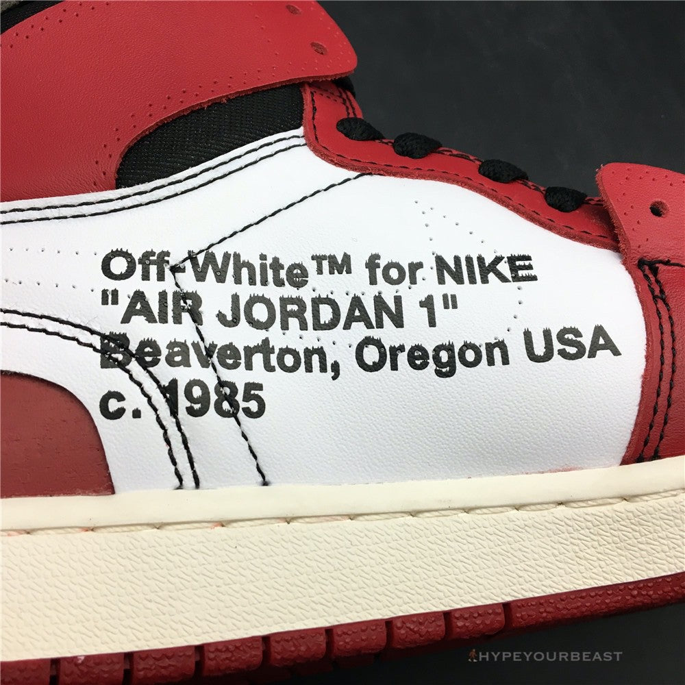 The Ten: Off White X Jordan 1 "Chicago"