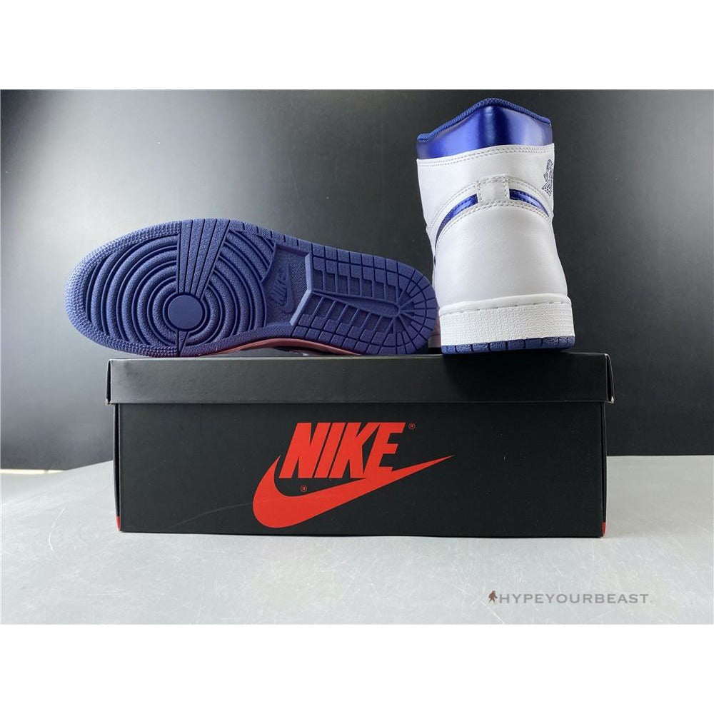 Air Jordan 1 High 'OG' Metallic Navy