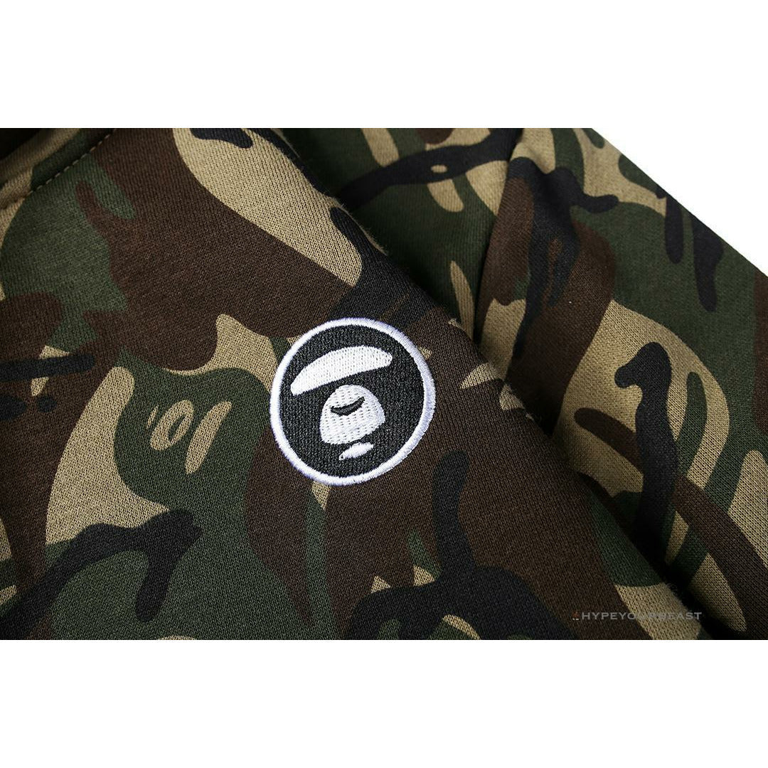 Bape Camo Hoodie Army Camouflage