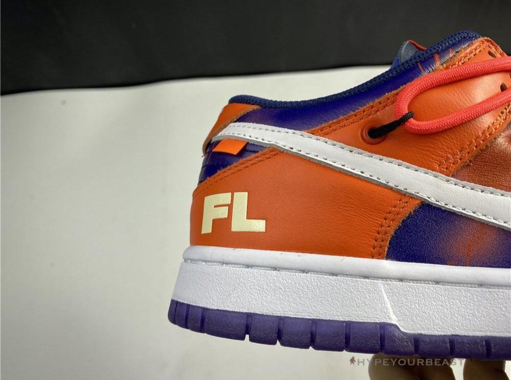 Futura X Off-White X Nike Dunk Low Orange