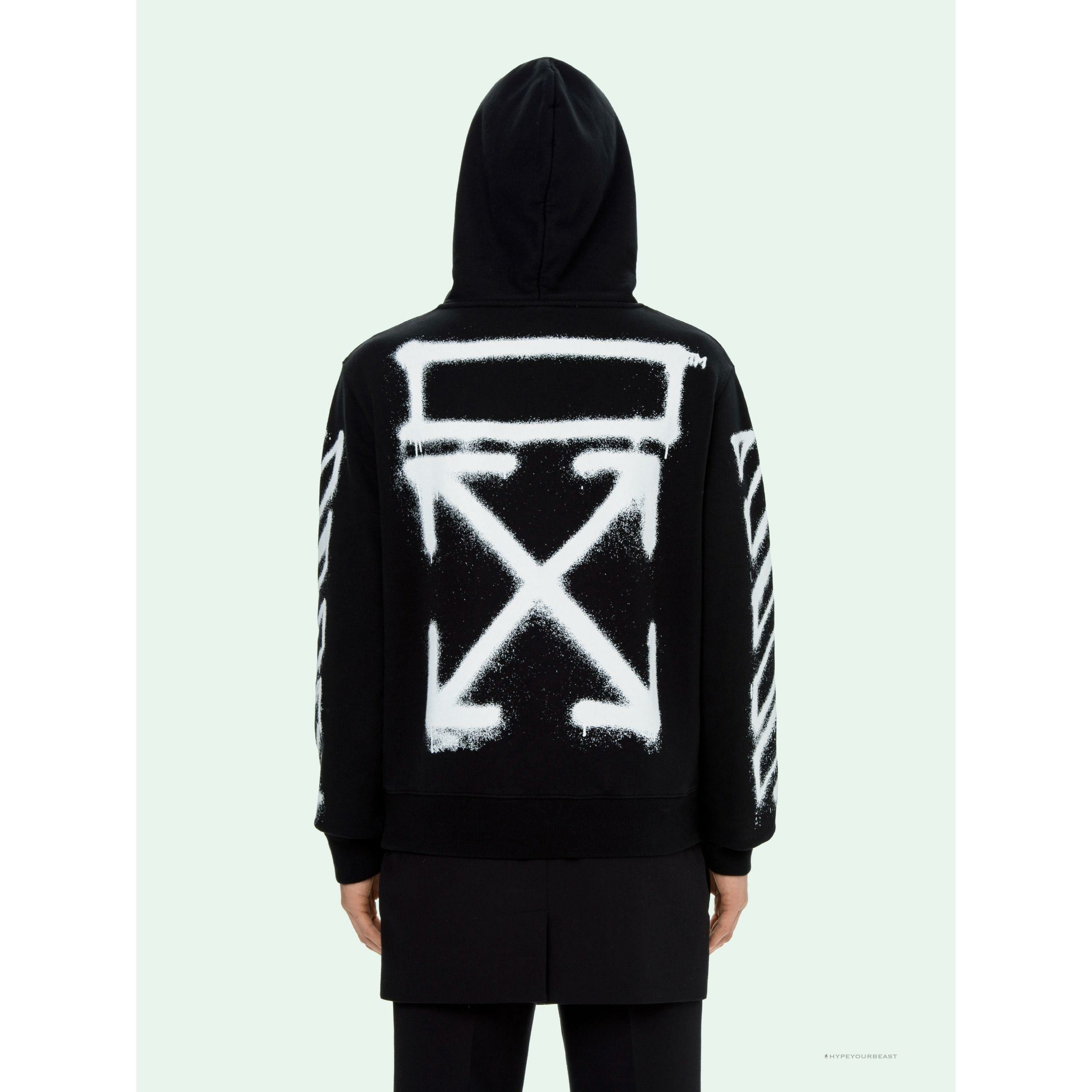 Off White Hoodie Black BC