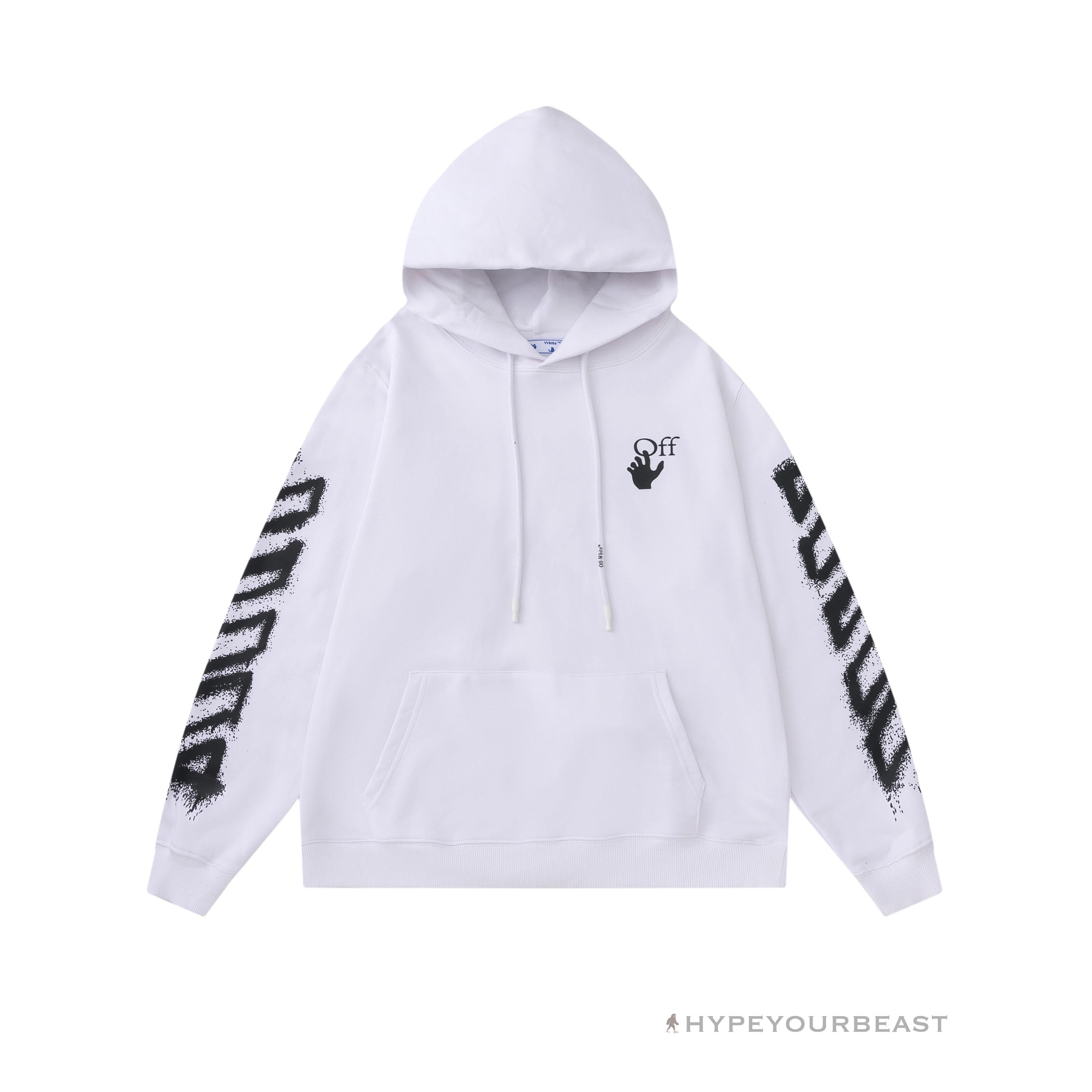 Off-White Hoodie Hallow White