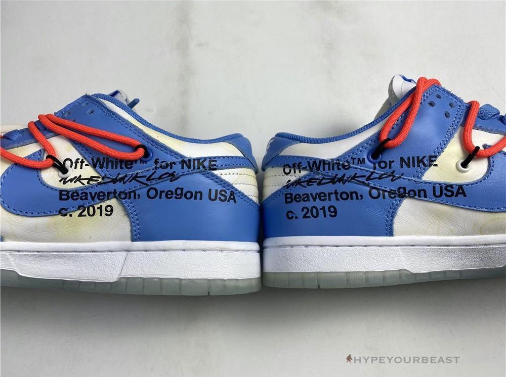 Futura X Off-White X Nike Dunk Low Blue