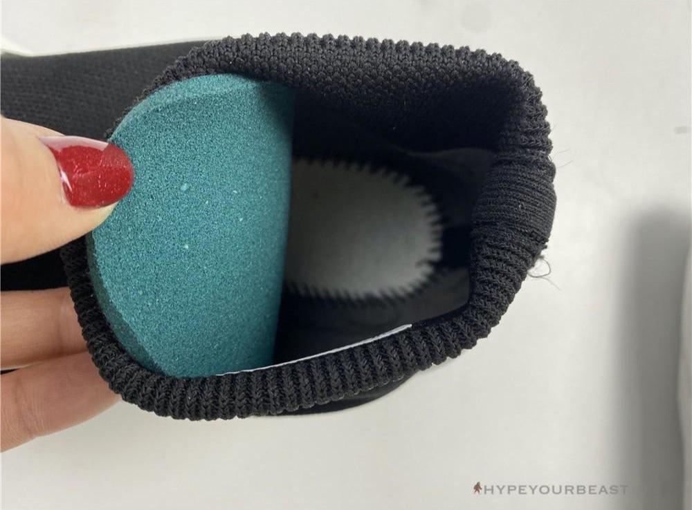 BCG Sock Sneakers Black / White Sole