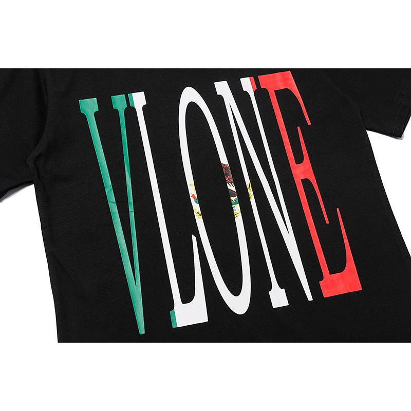 Vlone Mexico Black Tee Shirt