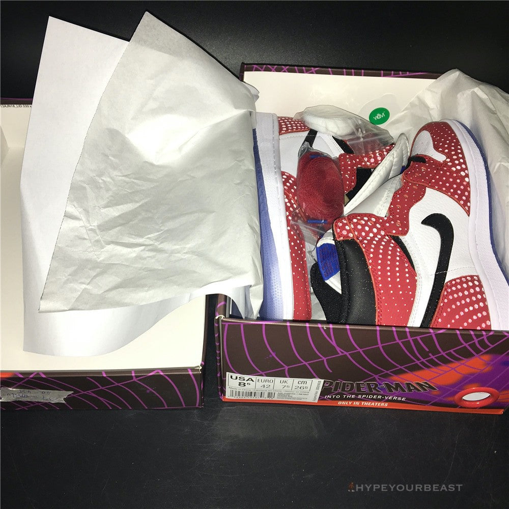 Jordan 1 Spiderman