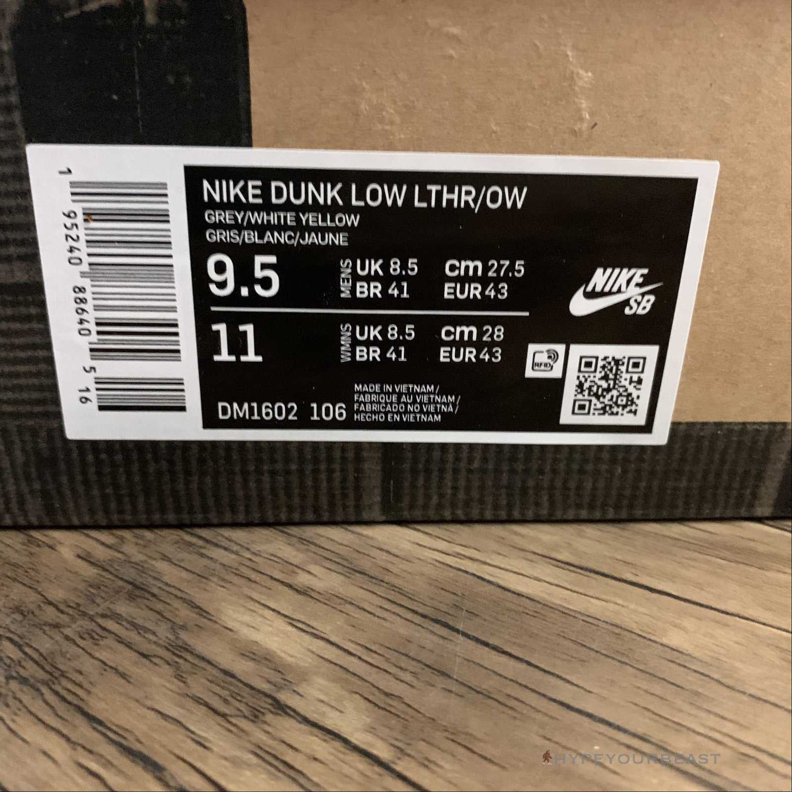 Off White X Nike Dunk Low  'Dear Summer - The 08/50'