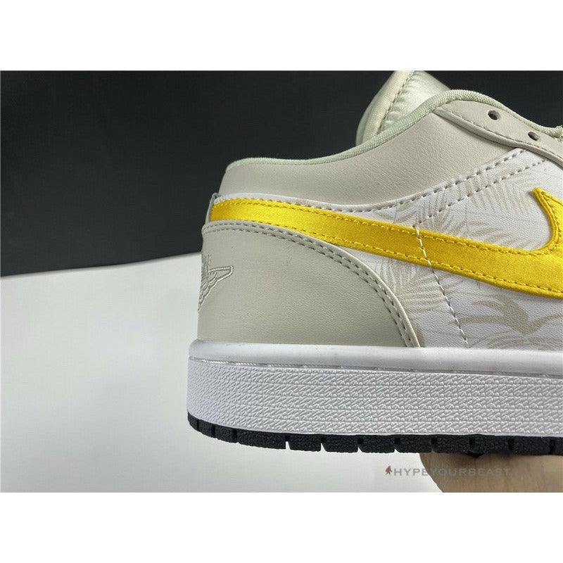 Air Jordan 1 Low 'Palm Tree Beige Yellow'